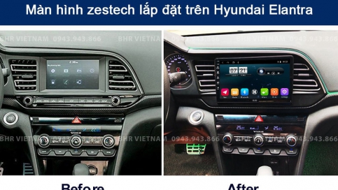 Màn hình DVD Android xe Hyundai Elantra 2016 - nay | Oled C8 New